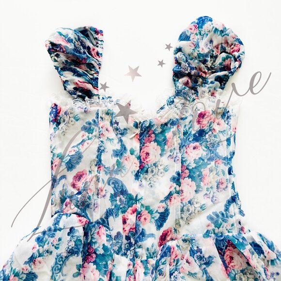 FOR LOVE & LEMONS Audrey Floral Mini Dress NWT - Picture 10 of 13